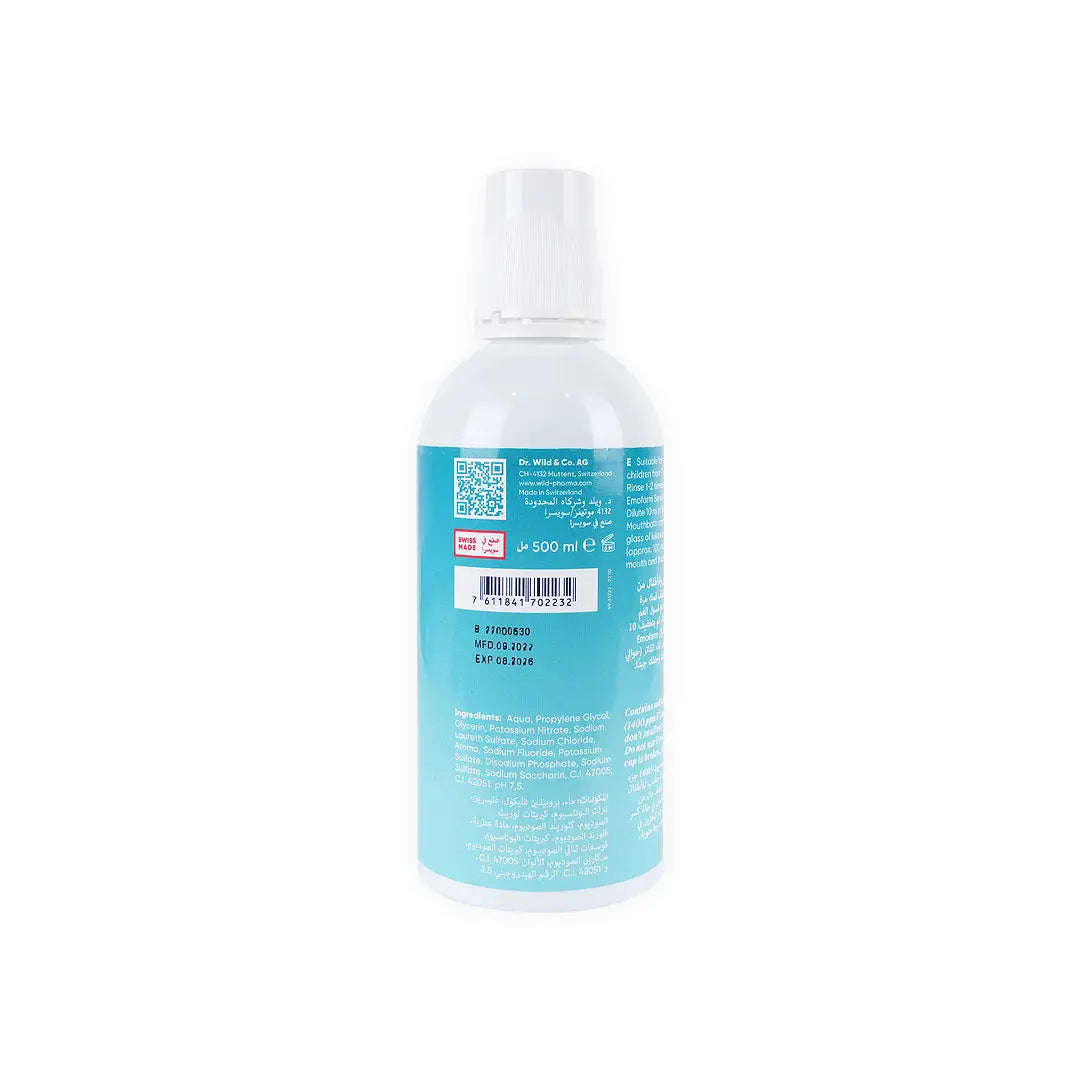 Wild Emoform Sensitive Mouthwash 500ml