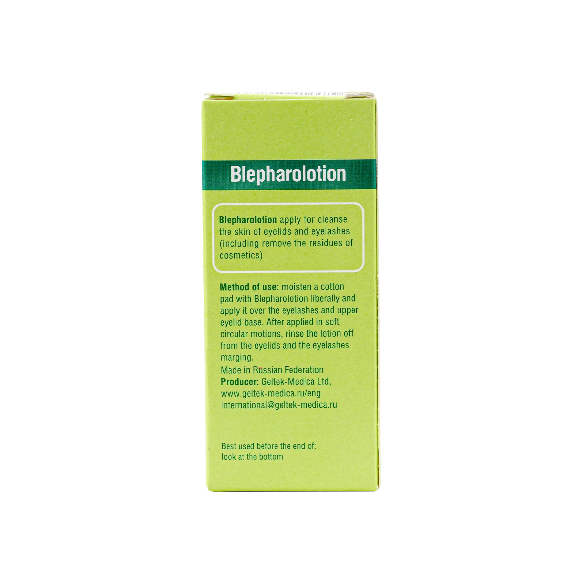 Geltek Blepharolotion Eyelid Care Lotion 15ml