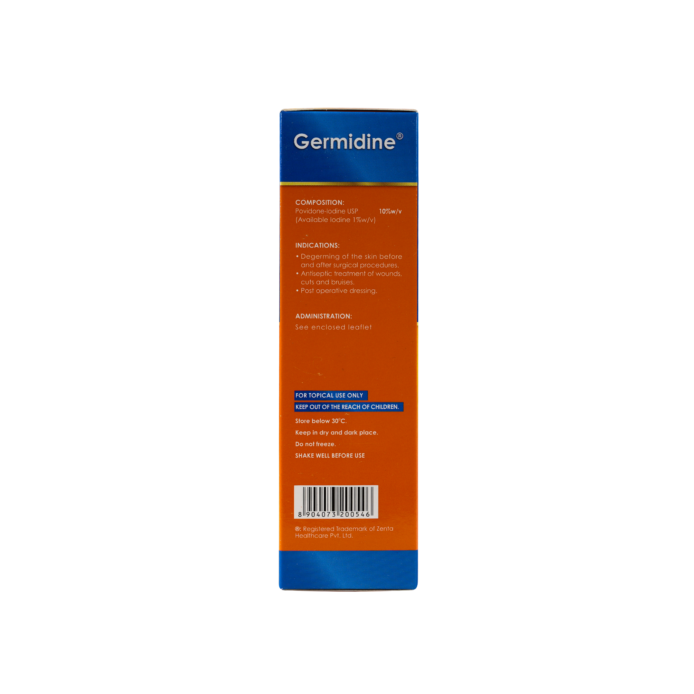 Germidine Antiseptic Solution 125ml