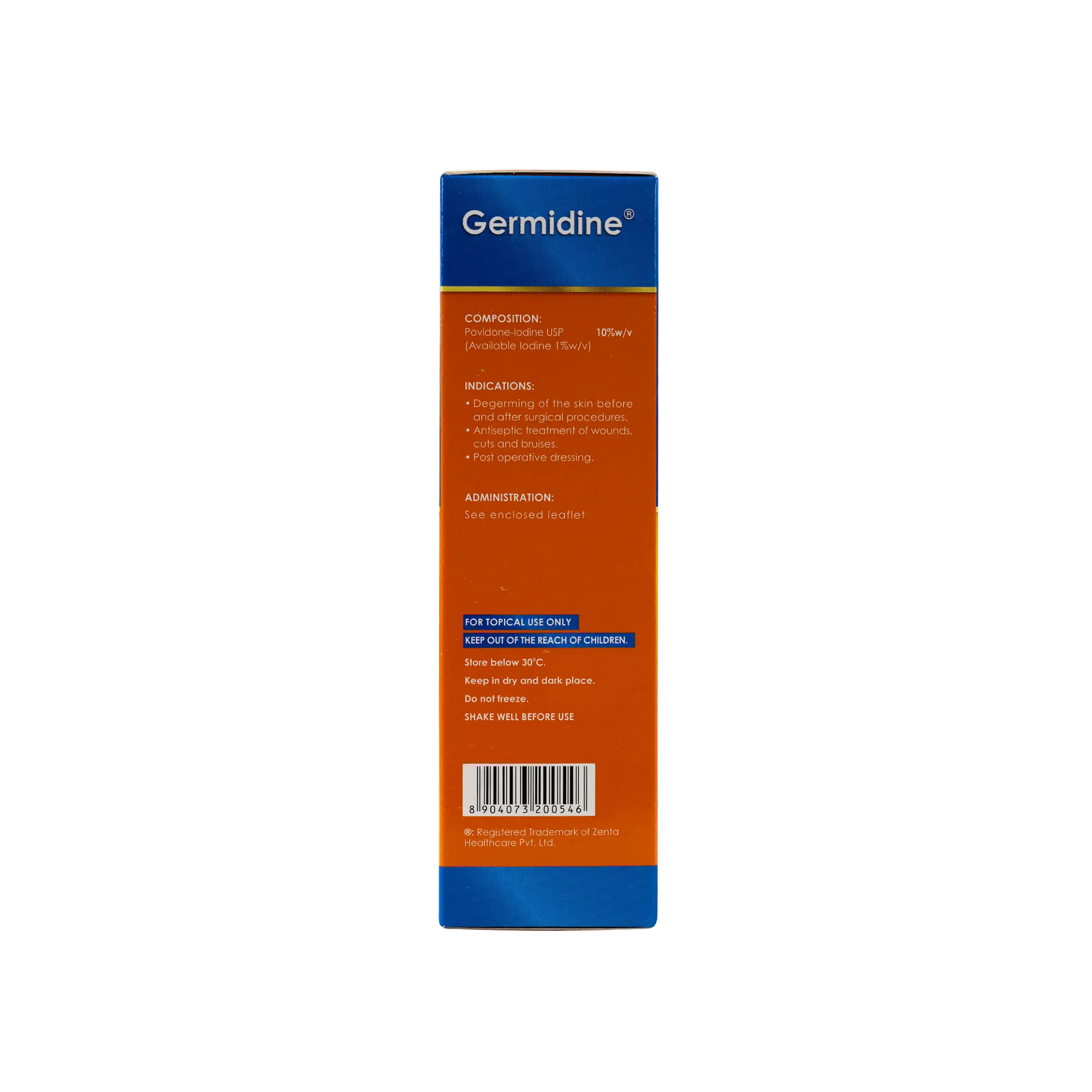Germidine Antiseptic Solution 125ml