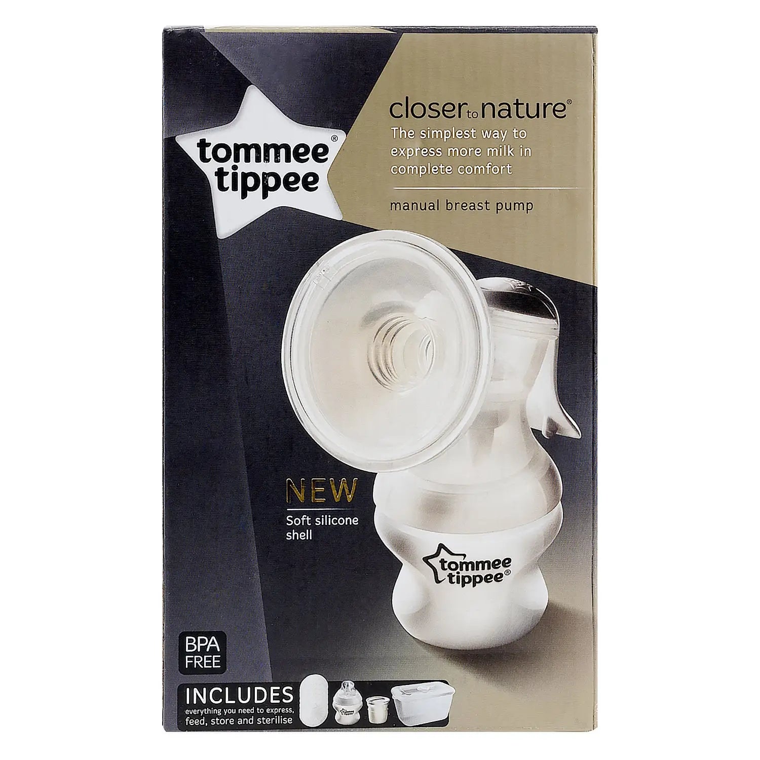 Tommee Tippee Closer To Nature Manual Breast Pump-423415