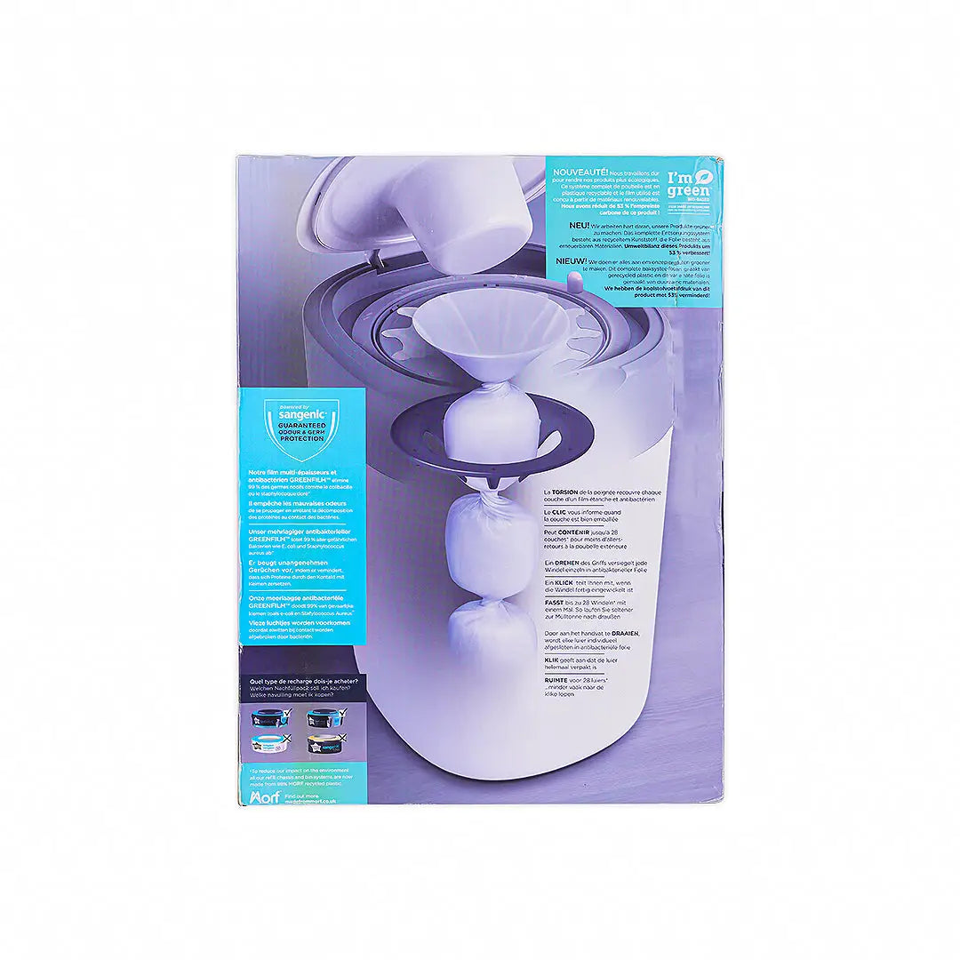 51760-Tommee Tippee Twist&amp;Click AdvancedNappy Disposal System 0013 +6