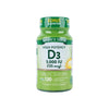 Nature's Truth Vitamin D3 5000iu 130 Softgels - High Potency