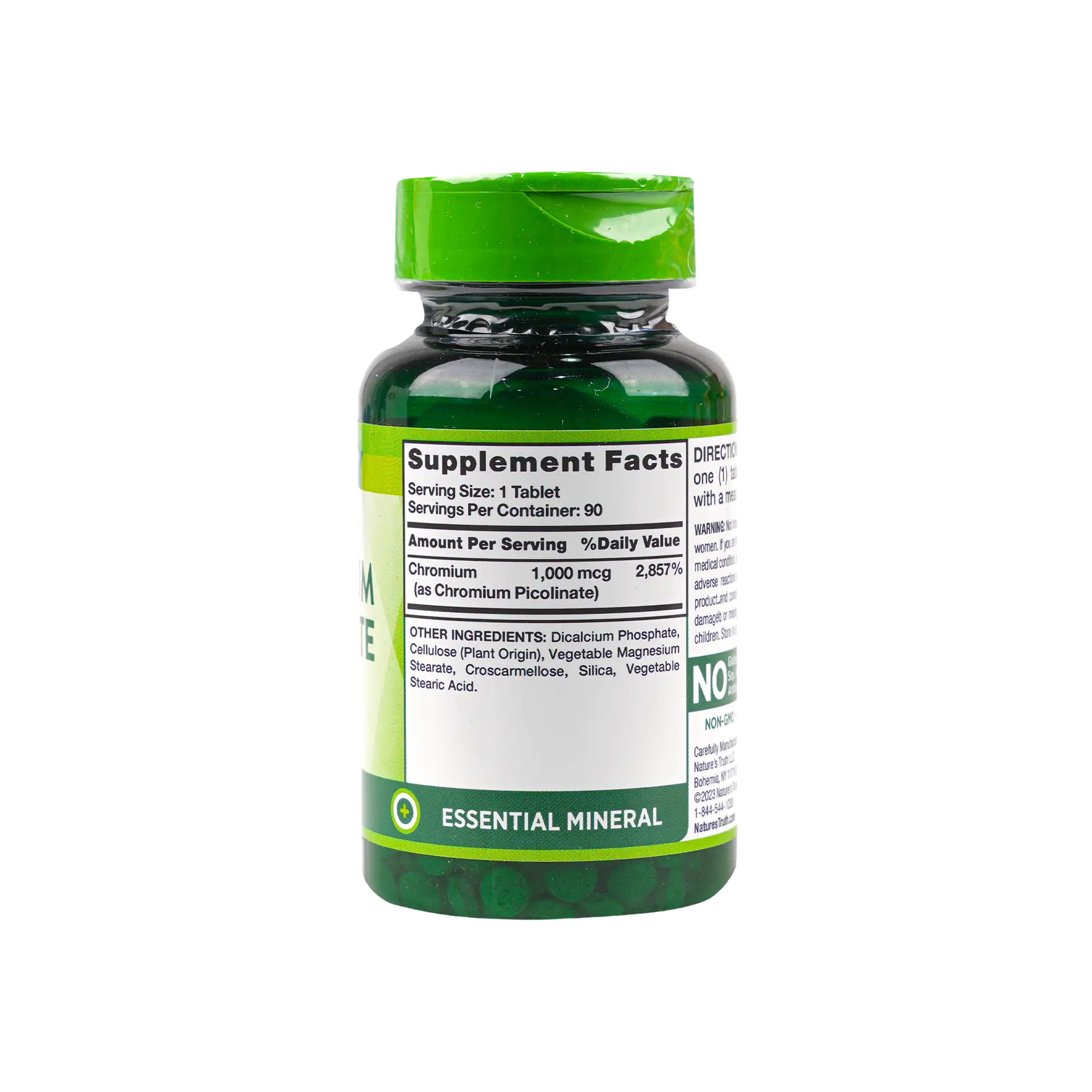 Nature’s Truth Ultra Chromium Picolinate 1000 Mcg 90 Tablets