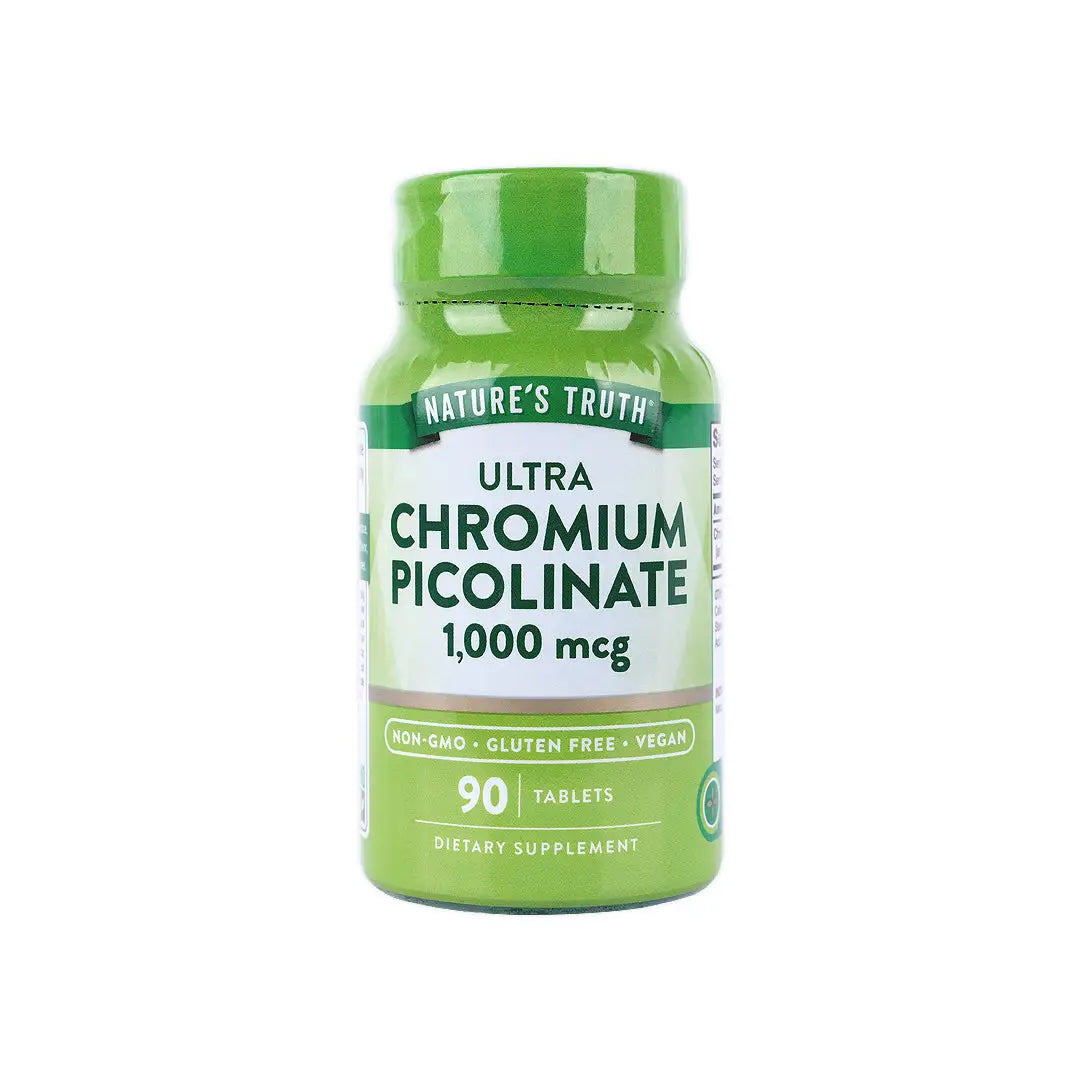 Nature's Truth Ultra Chromium Picolinate 1000 Mcg 90 Tablets