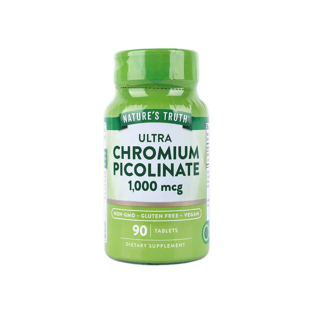 Nature's Truth Ultra Chromium Picolinate 1000 Mcg 90 Tablets