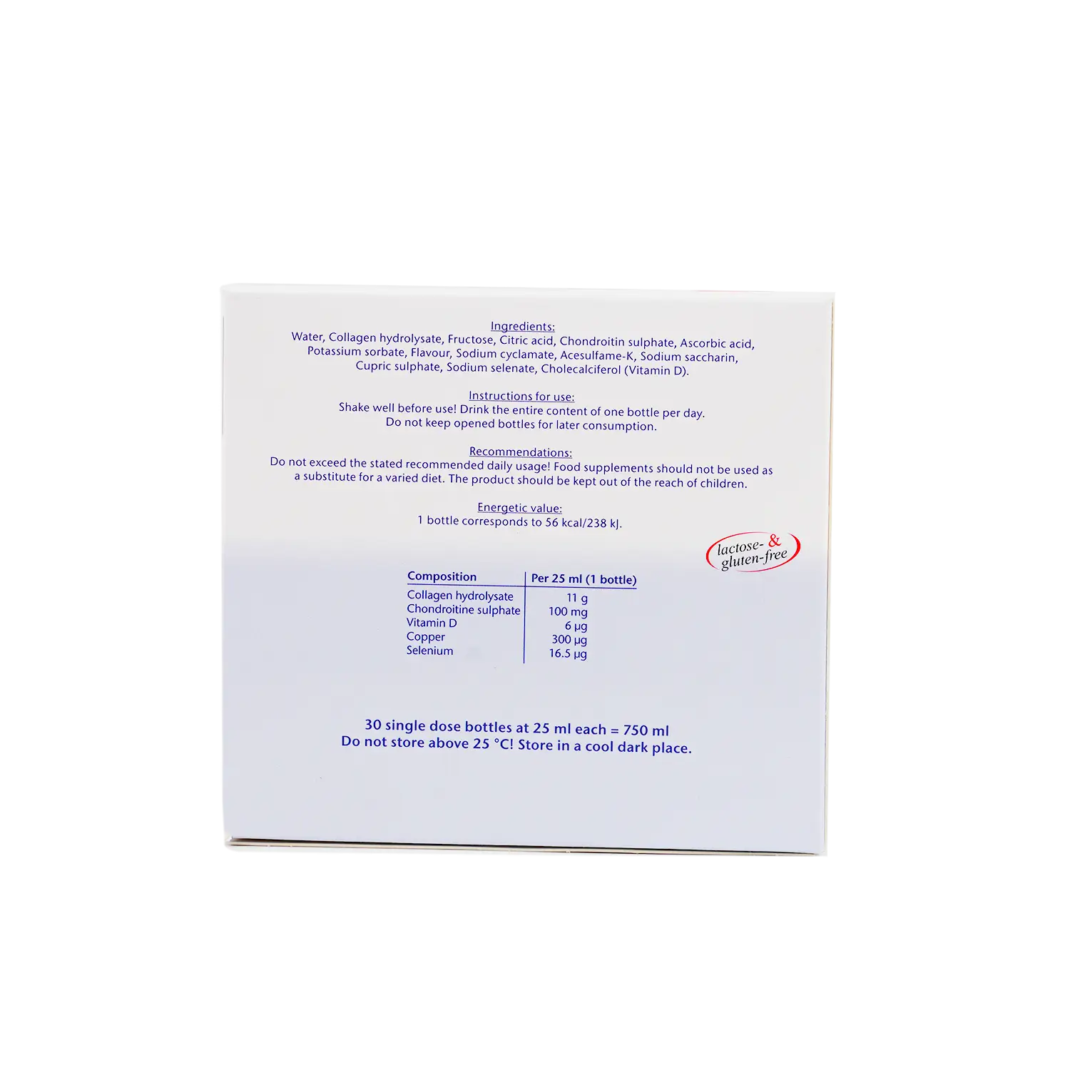 Doppelherz System Collagen Max 30 Single Dose Bottles