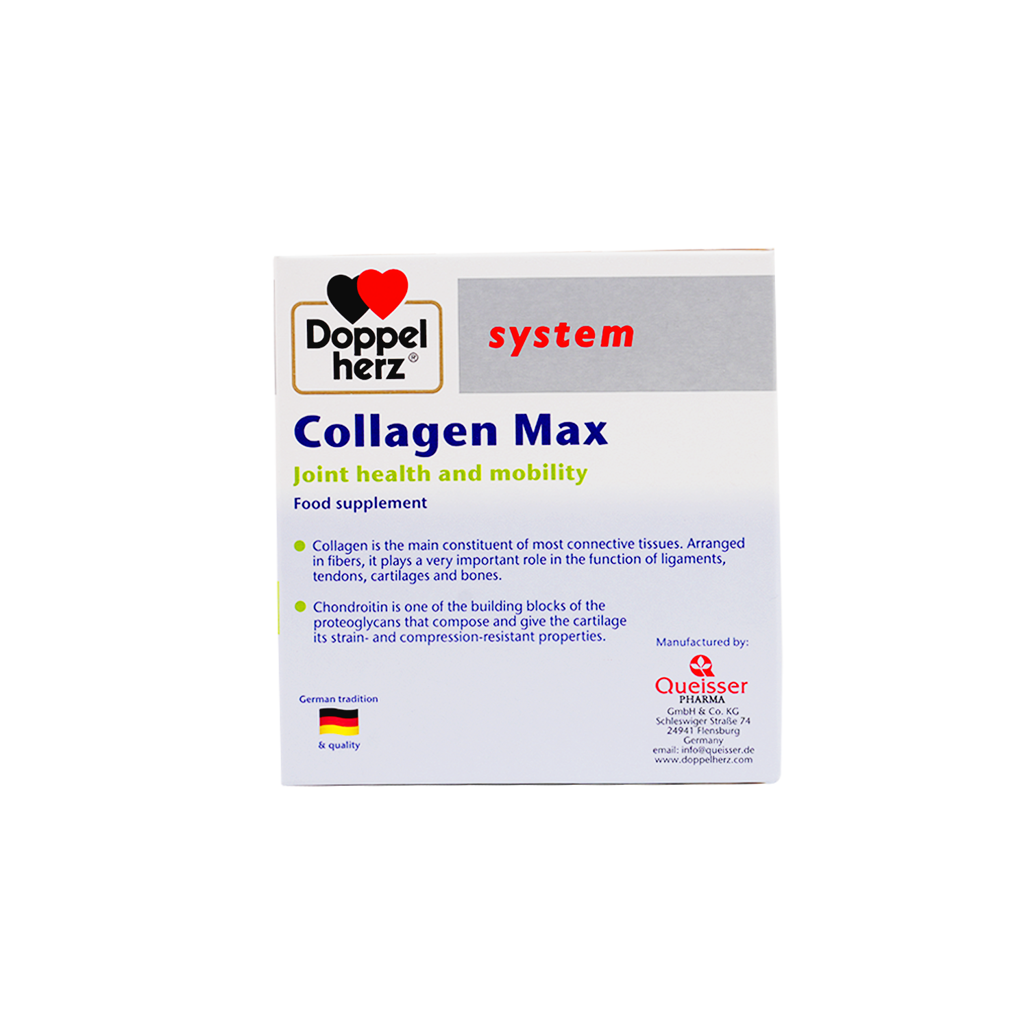 Doppelherz System Collagen Max 30 Single Dose Bottles