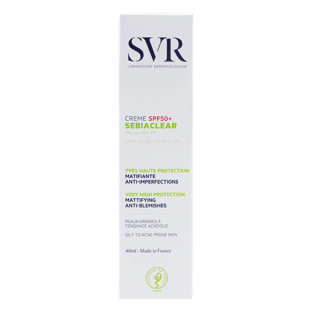 Svr Sebiaclear Cream Spf50+ Mattifying 40ml