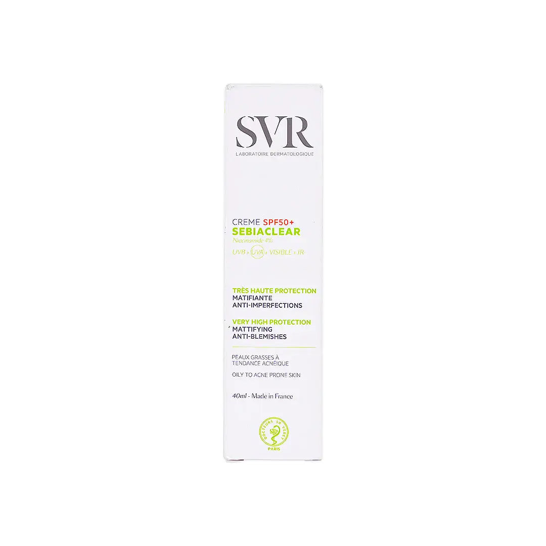 51775-SVR Sebiaclear Cream SPF50+ Mattifying 40ml +2
