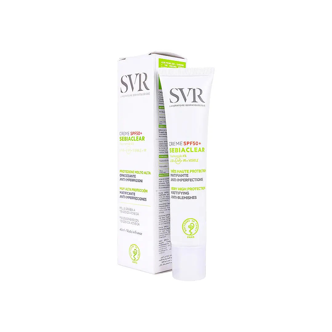 51775-SVR Sebiaclear Cream SPF50+ Mattifying 40ml +7