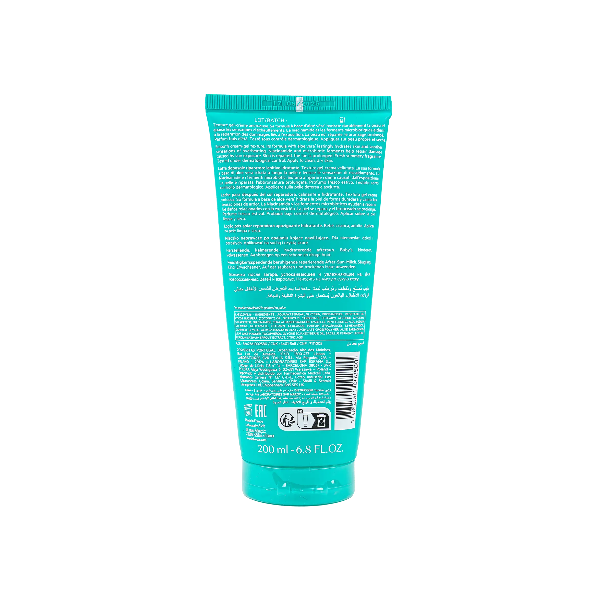 Svr Sun Secure Lait Apres-Soleil 200ML