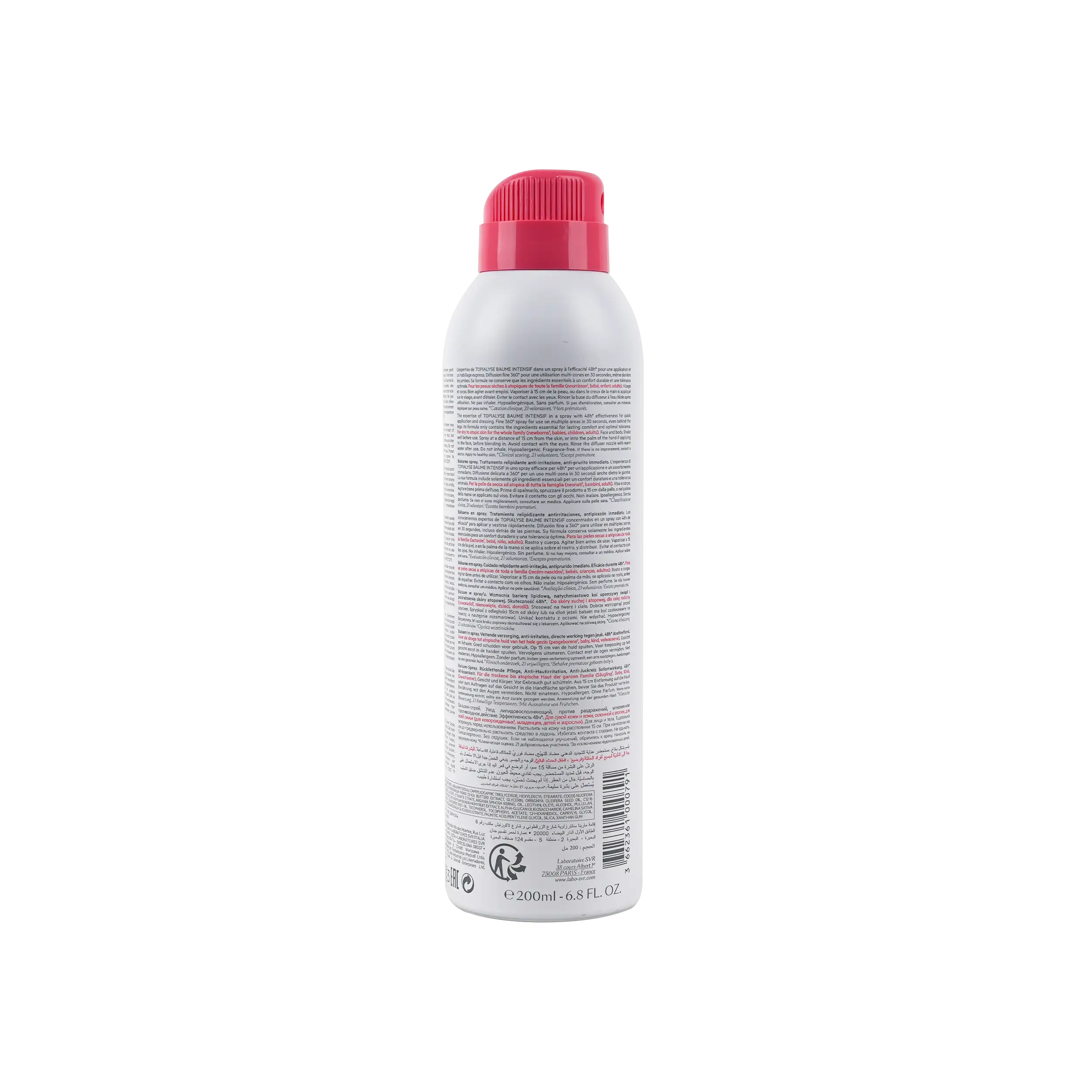 Svr Topialyse Baume En Spray Lipid-Restoring 200ml