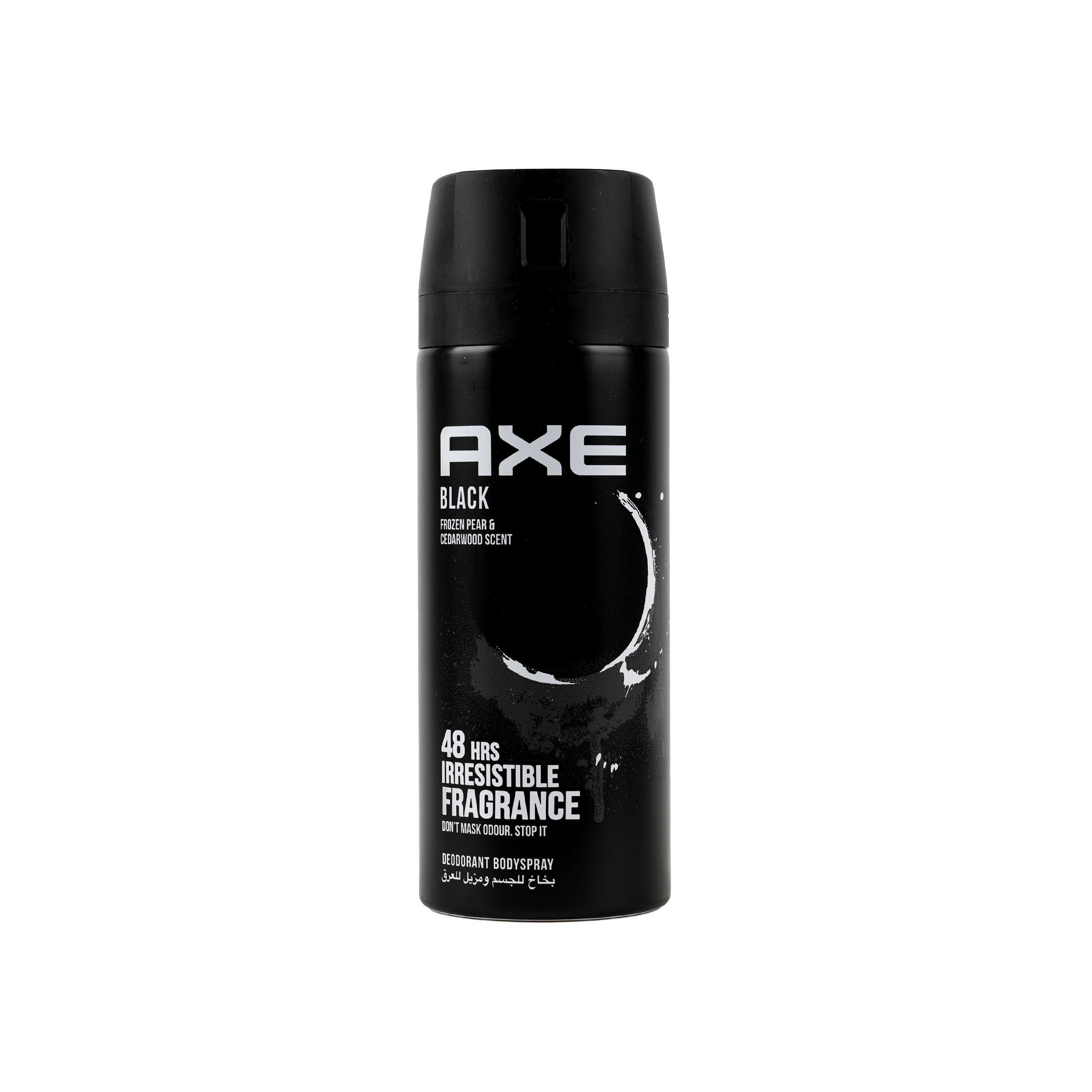 Axe Deodorant Body Spray 48hrs 150ml-Black