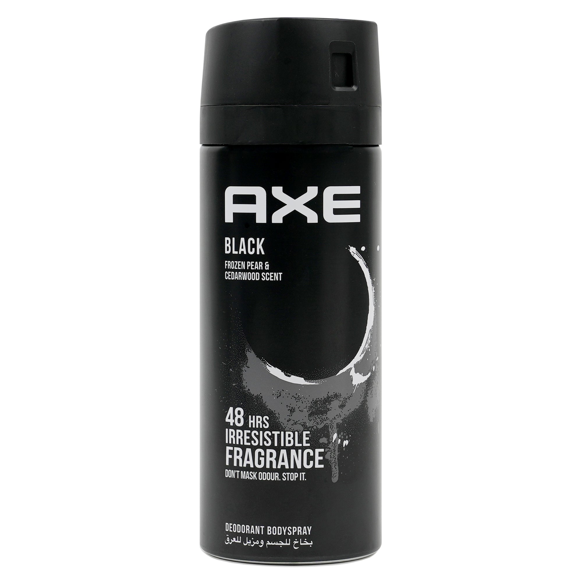 Axe Deodorant Body Spray 48hrs 150ml-Black