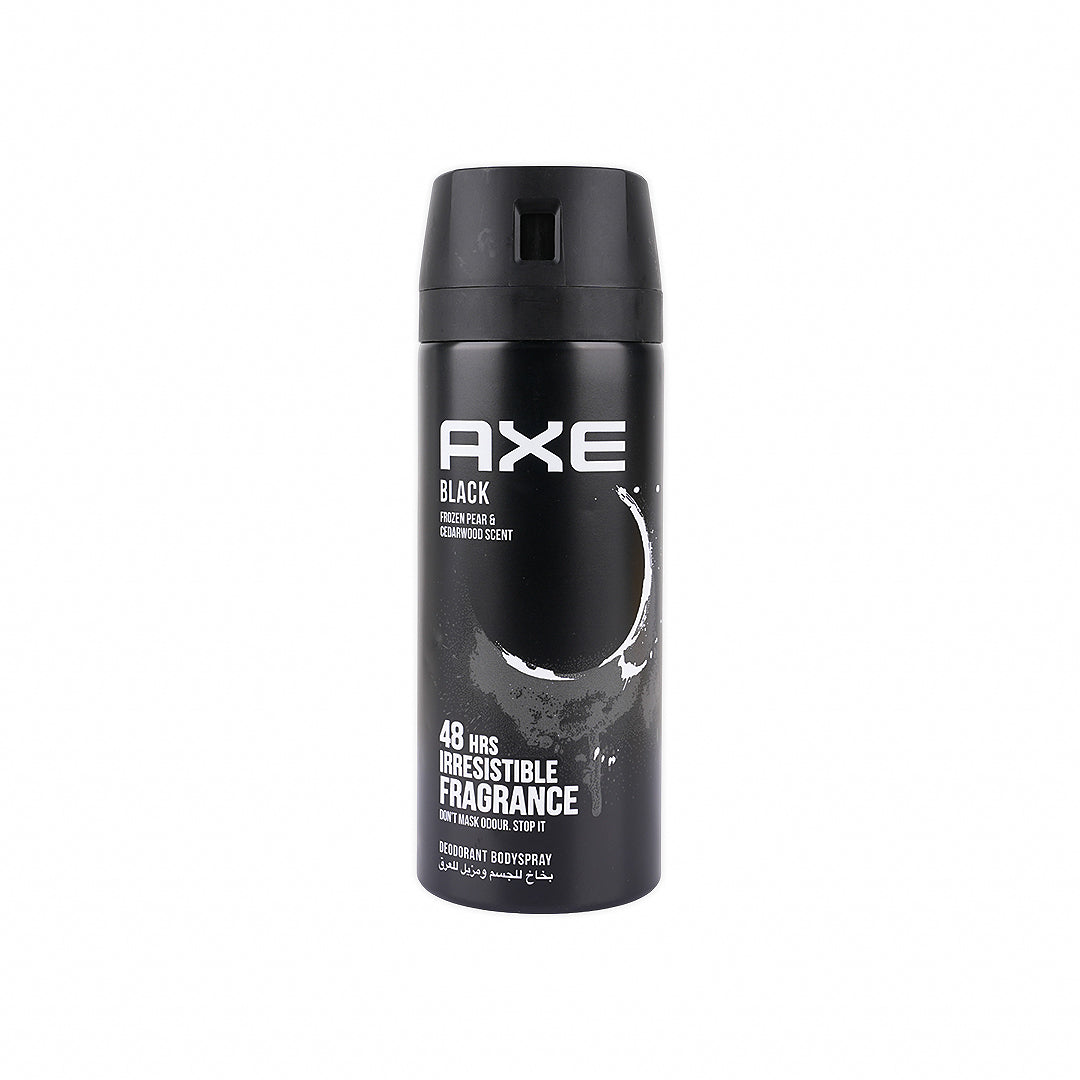 Axe Deodorant Body Spray 48hrs 150ml-Black