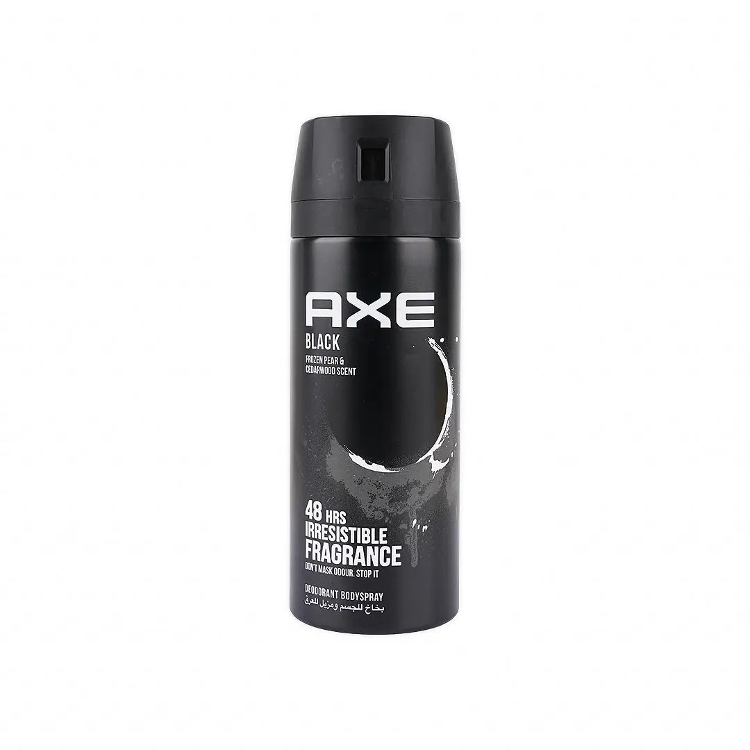 Axe Deodorant Body Spray 48hrs 150ml-Black
