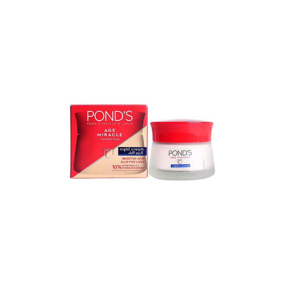 51789-Ponds Age Miracle Night Cream 50g +1