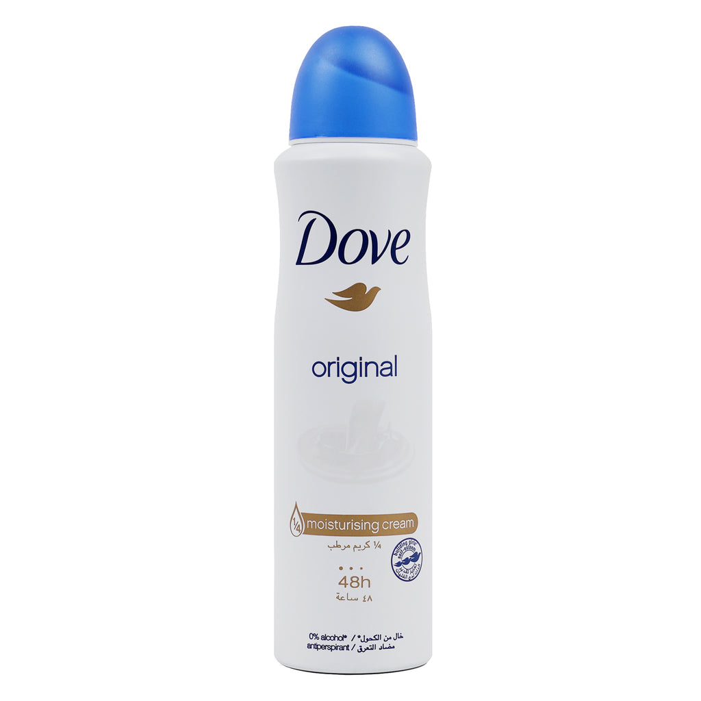 Dove Moisturising Cream 48Hrs Spray 150ml -Original