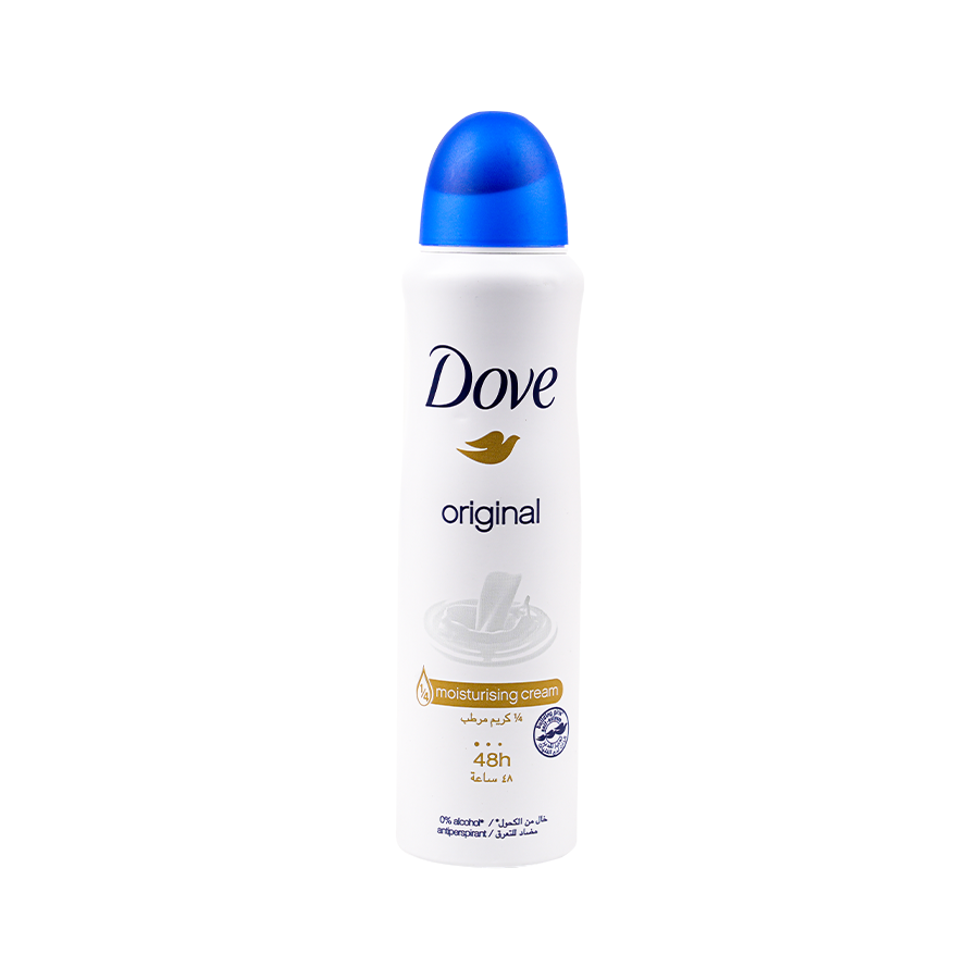 Dove Moisturising Cream 48Hrs Spray 150ml -Original