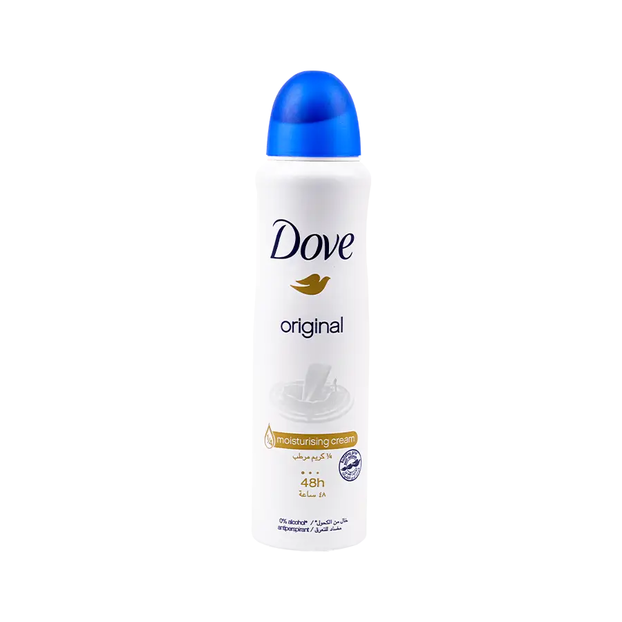 51791-Dove Moisturising Cream 48Hrs Spray 150ml -Original