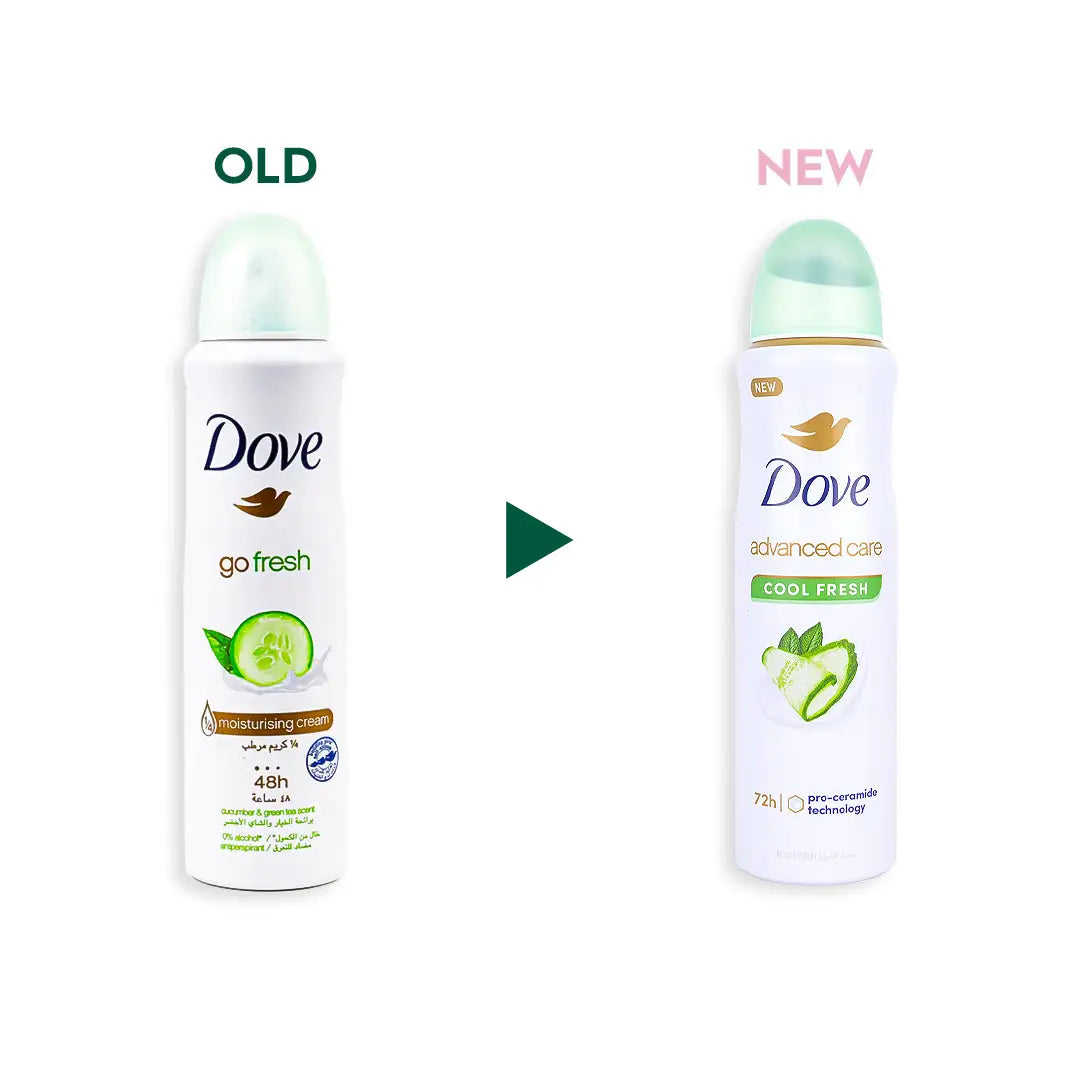 51793-Dove Moisturising Cream 48Hrs Spray 150ml -Go Fresh +0