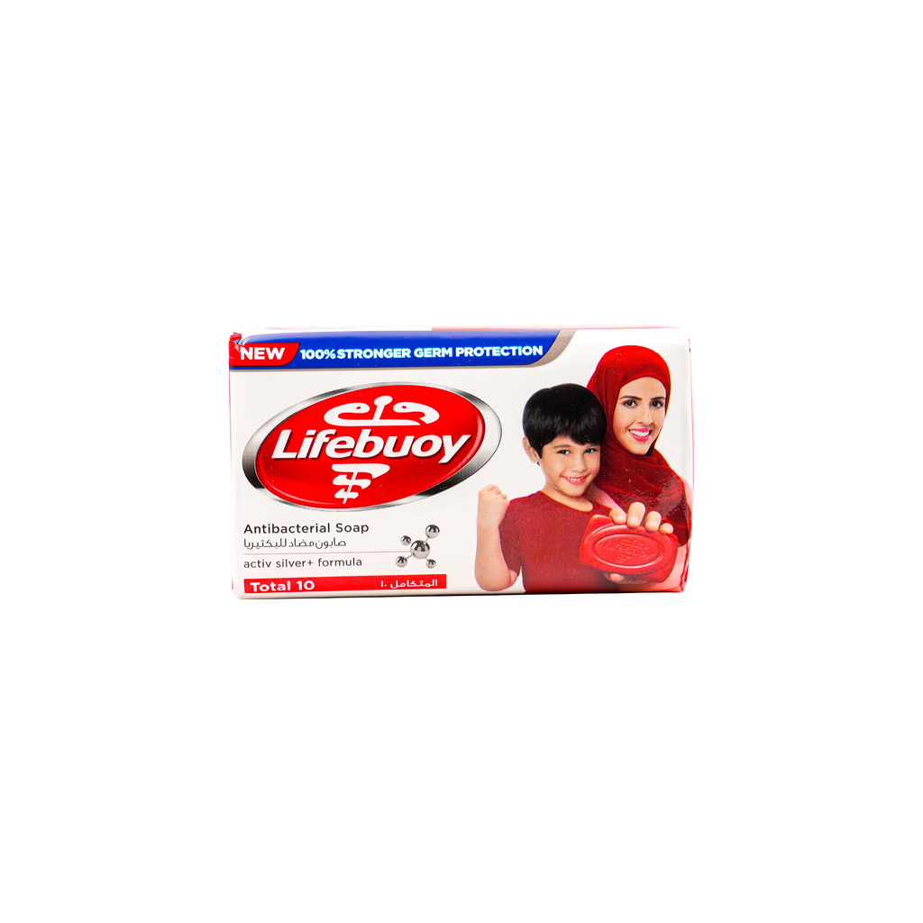 Lifebuoy Bar Soap 125g-Total 10