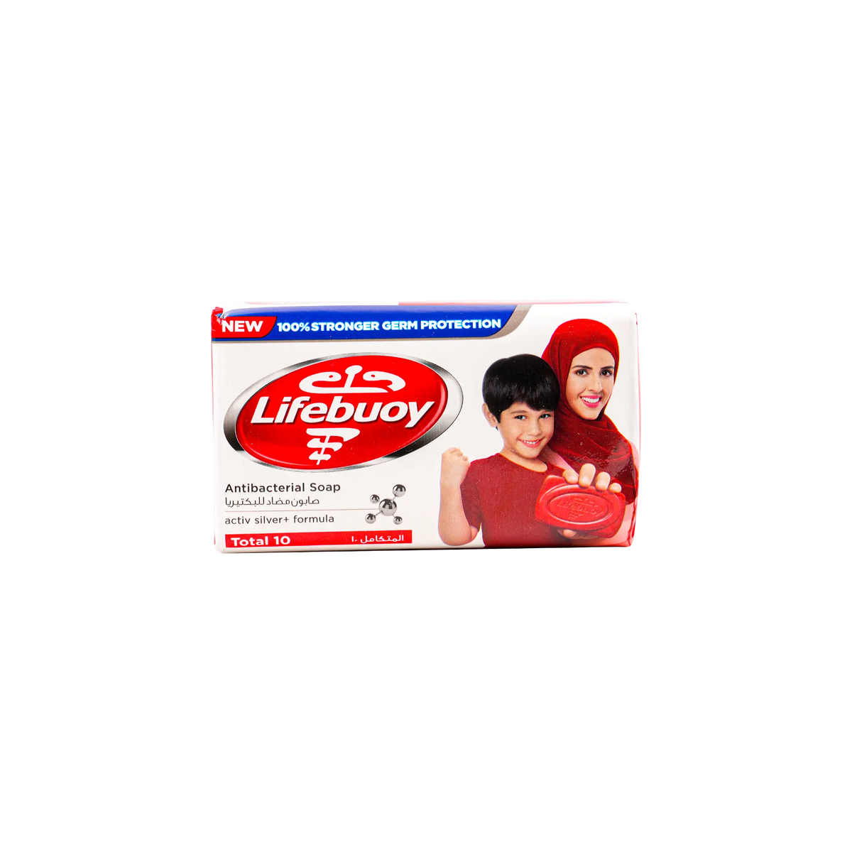51801-Lifebuoy Bar Soap 125g-Total 10