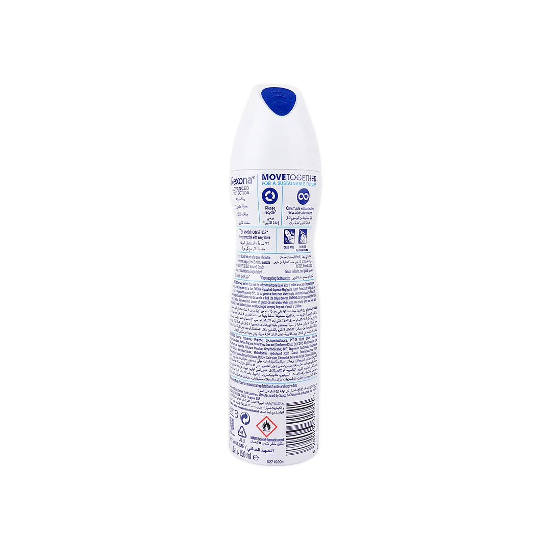 Rexona Anti-Perspirant Spray 72hrs 150ml-Cotton Dry