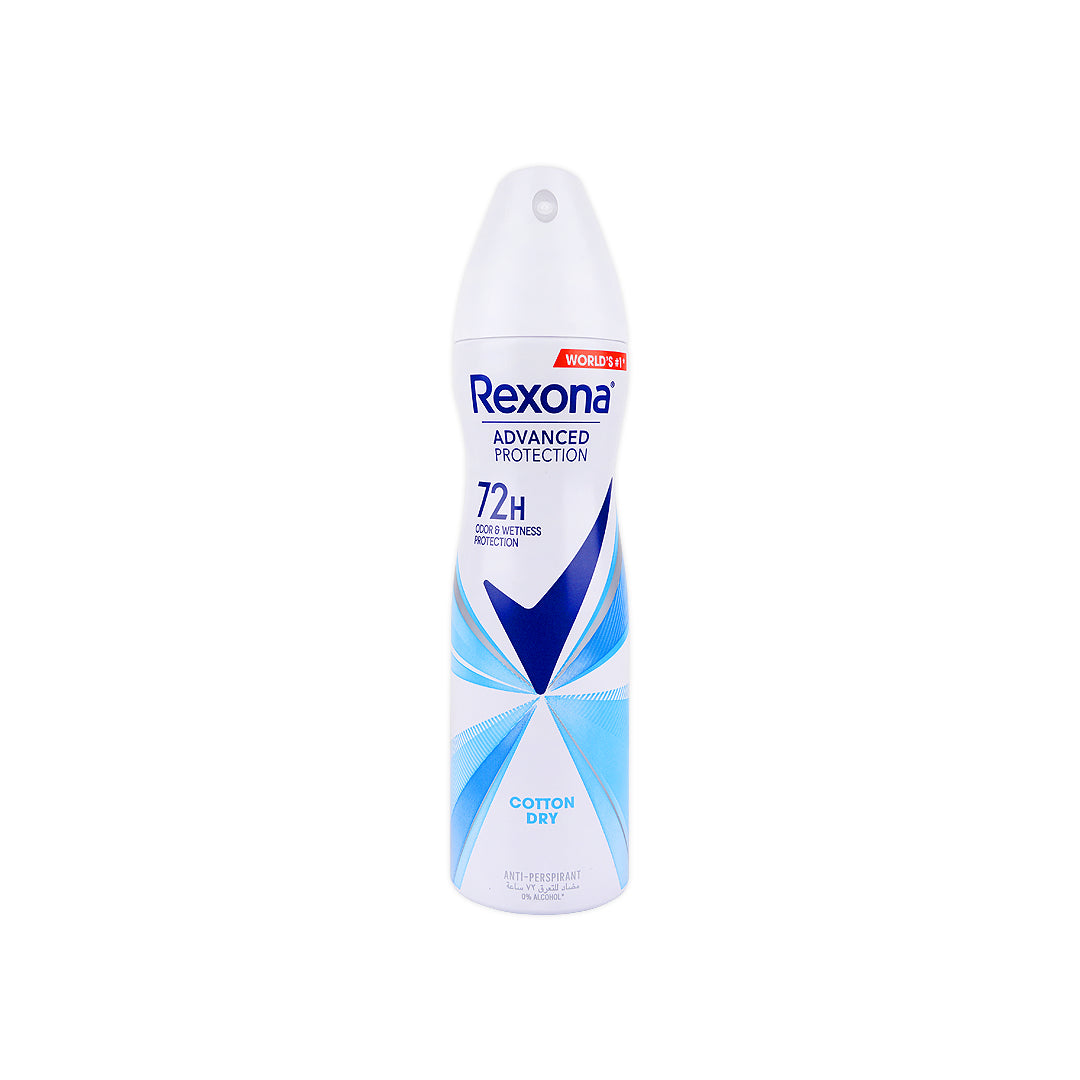 Rexona Anti-Perspirant Spray 72hrs 150ml-Cotton Dry