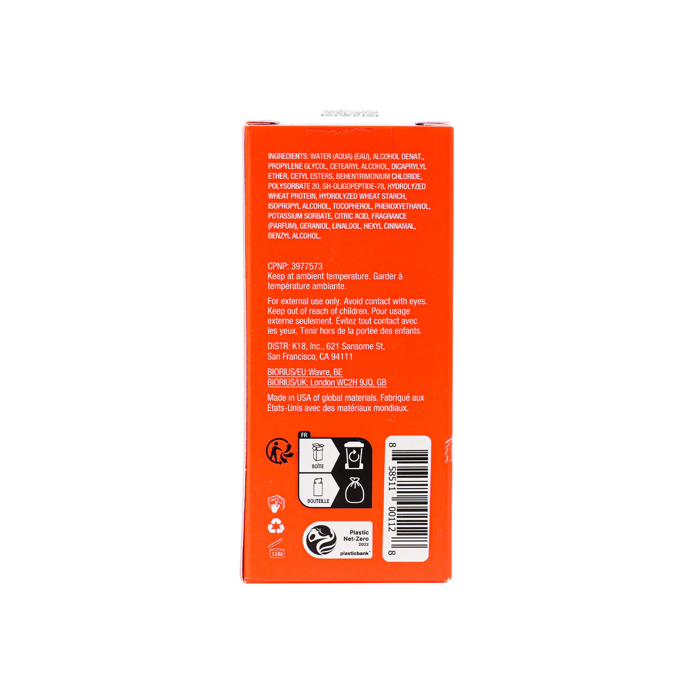 K18 Leave-In Molecular Repair Hair Mask 50ml