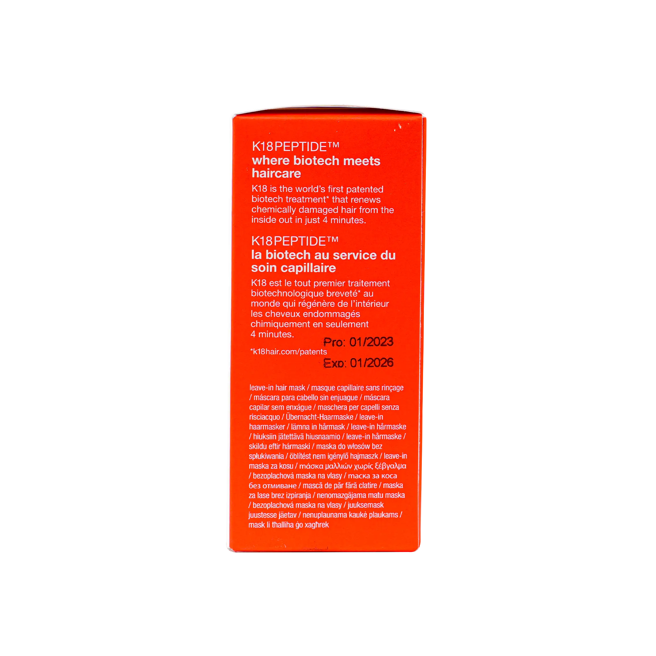 K18 Leave-In Molecular Repair Hair Mask 50ml