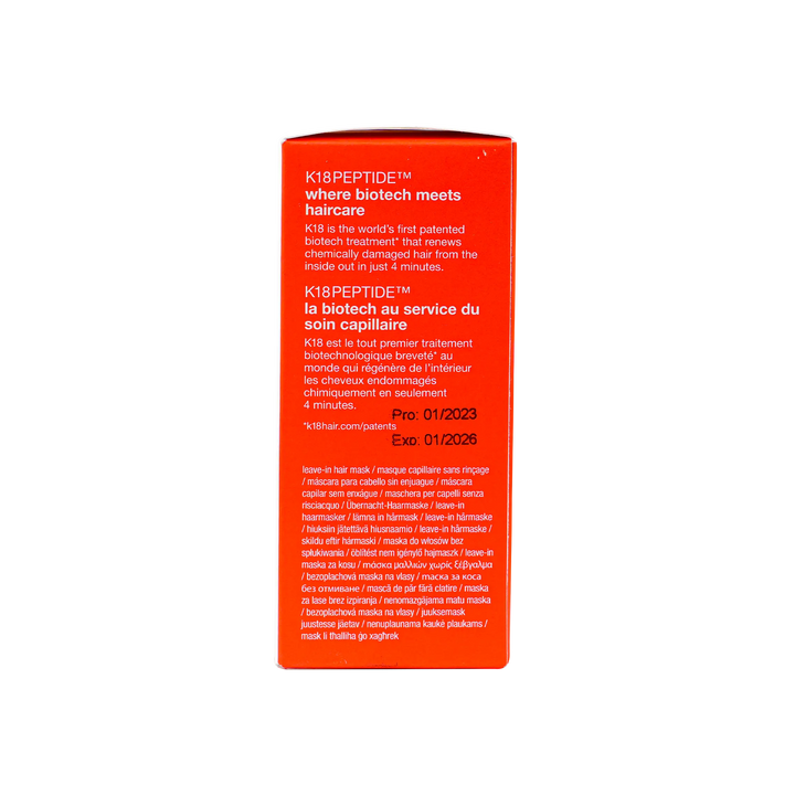 51809-K18 Leave-In Molecular Repair Hair Mask 50ml +2