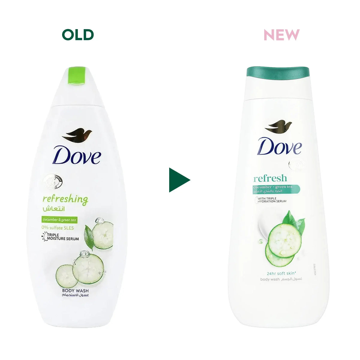 51812-Dove Refreshing Body Wash 250ml