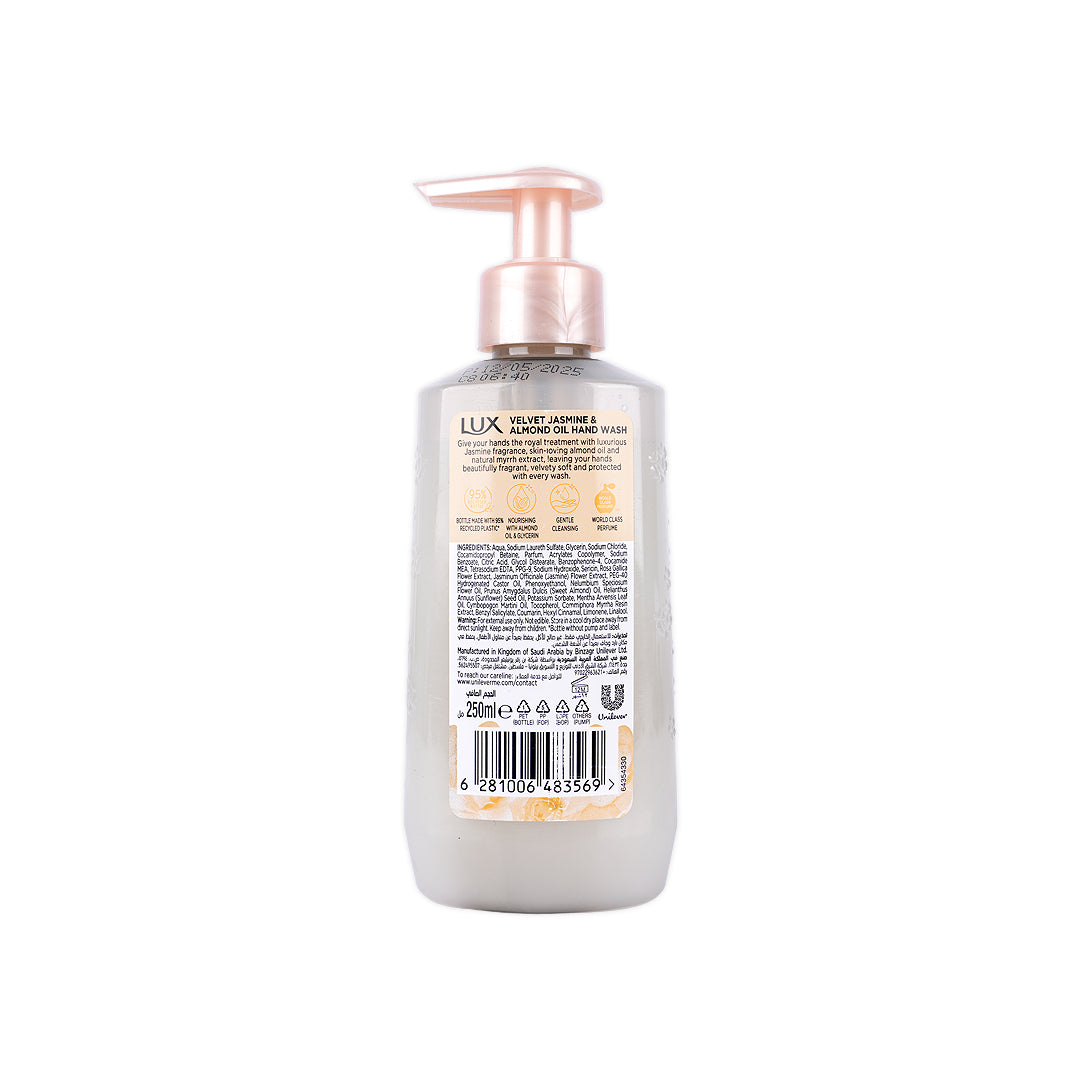 Lux Velvet Jasmine Hand Wash 250ml