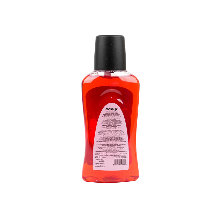 51824-Closeup Red Hot Mouth Wash 300ml +1