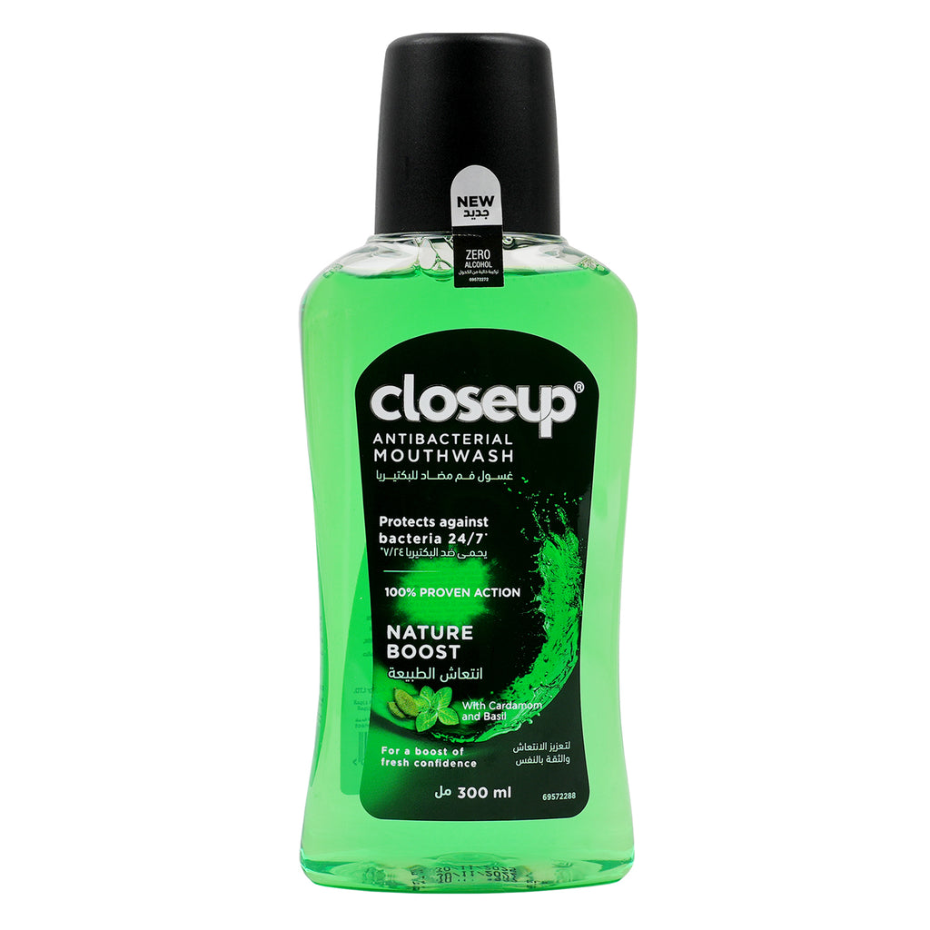 CloseUp Nature Boost Mouth Wash 300ml