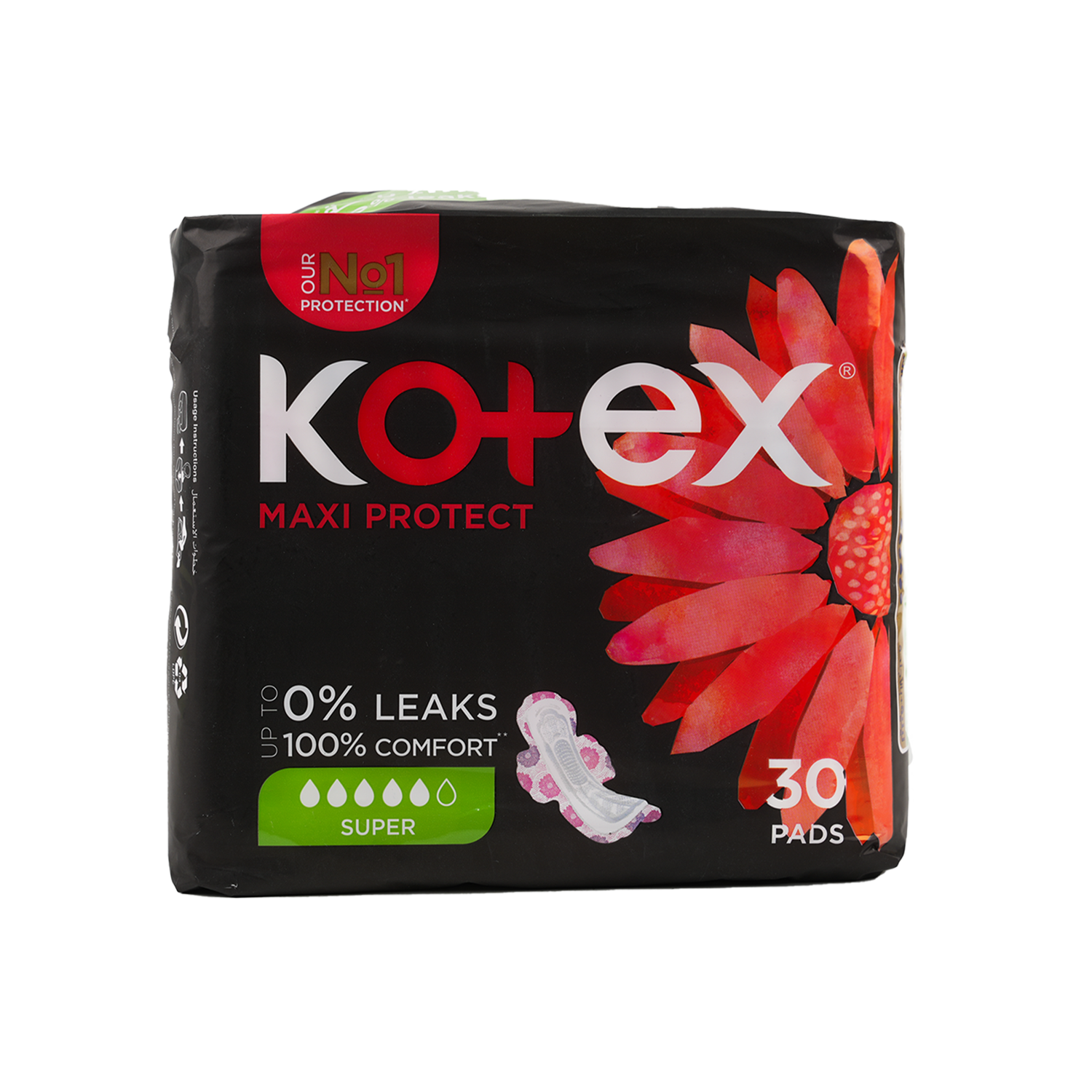 Kotex Maxi Protect Super 30Pcs