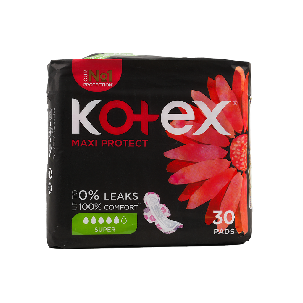 Kotex Maxi Protect Super 30Pcs