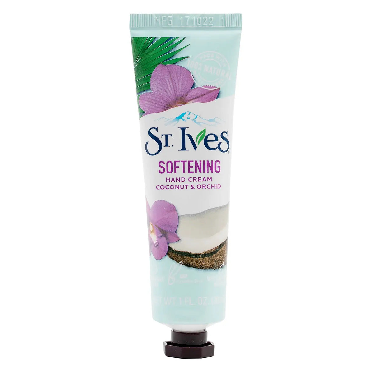 51841-St.Ives Softening Hand Cream 30ml-Coconut & Orchid