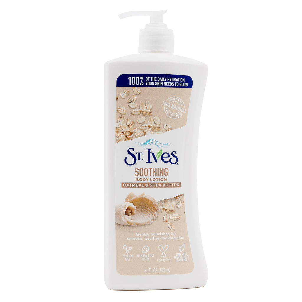 St.Ives Soothing Body Lotion 621ml-Oatmeal & Shea Butter