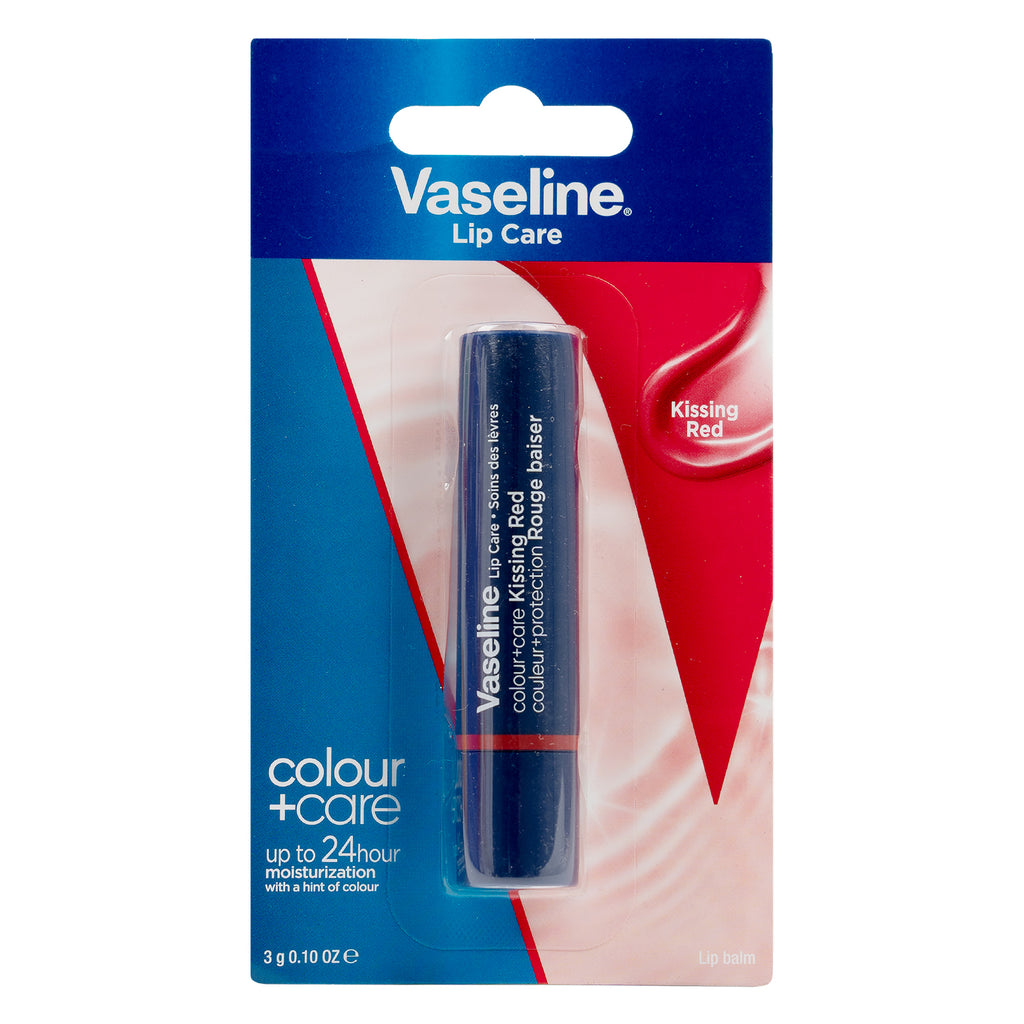 Vaseline Lip Balm 3g-Kissing Red