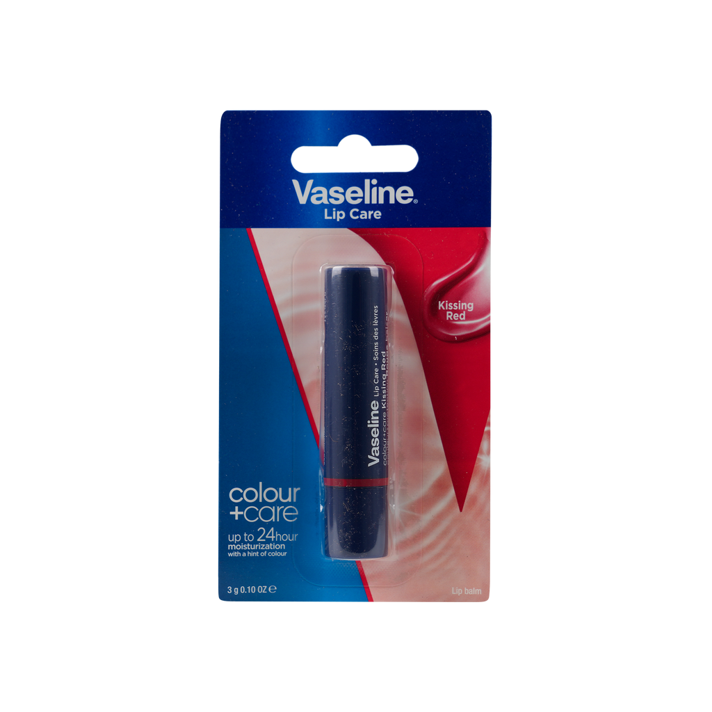 Vaseline Lip Balm 3g-Kissing Red