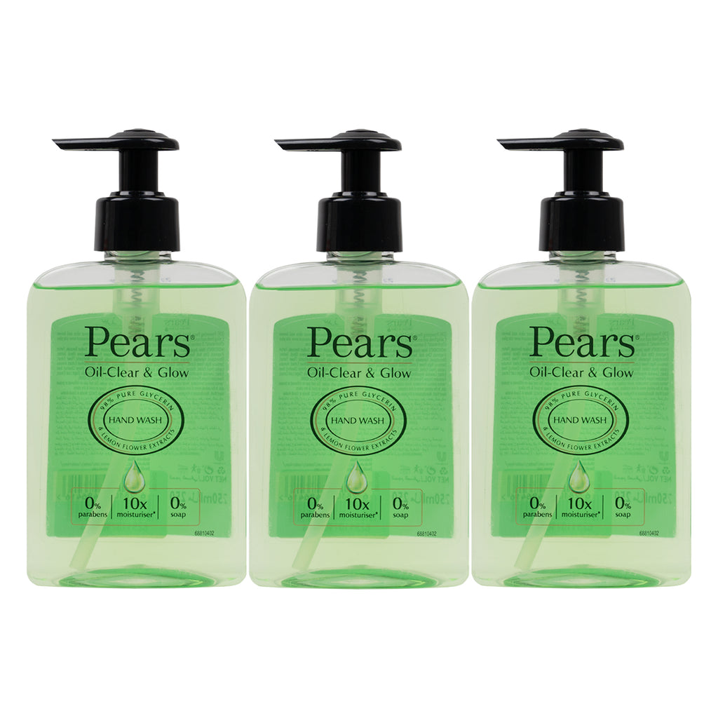 Pears Oil Clear & Glow  Hand Wash 250ml - 2+1 Offer