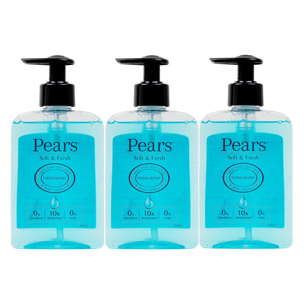 Pears Soft & Fresh Hand Wash 250ml - 2+1 Offer