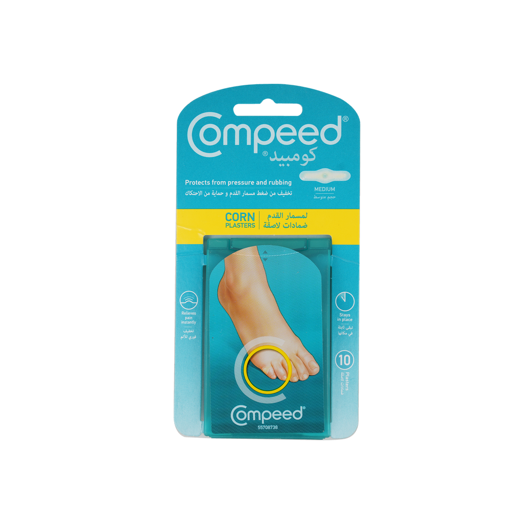 Compeed Corn Plasters Medium 10Pcs