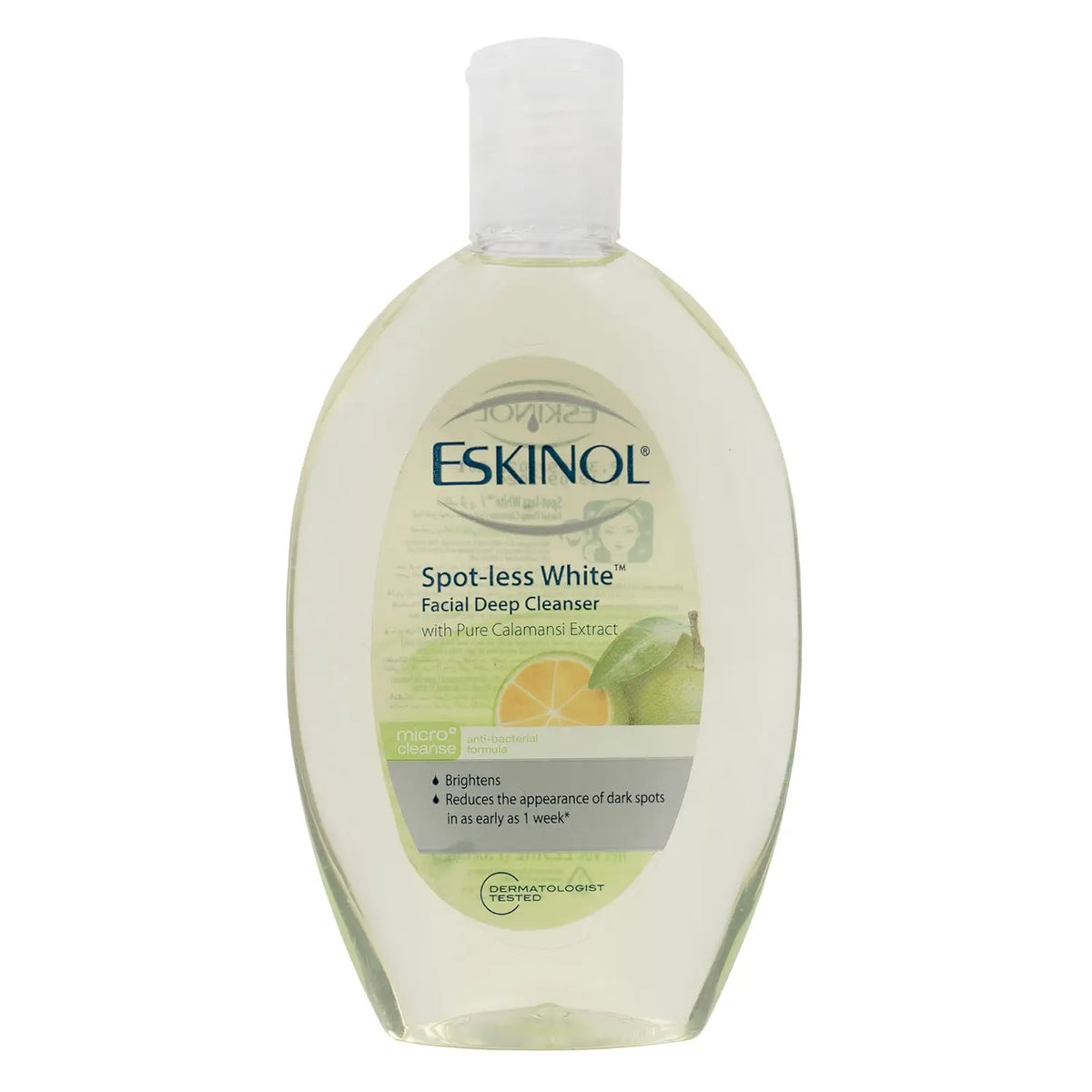 51869-Eskinol Spot-Less White Facial Deep Cleanser 225ml-Calamansi