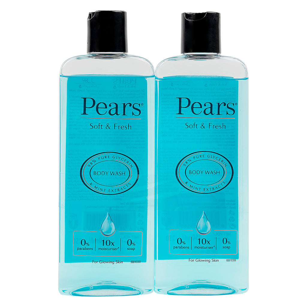 Pears Oil Soft & Fresh Body Wash 250ml - 1+1 Offer