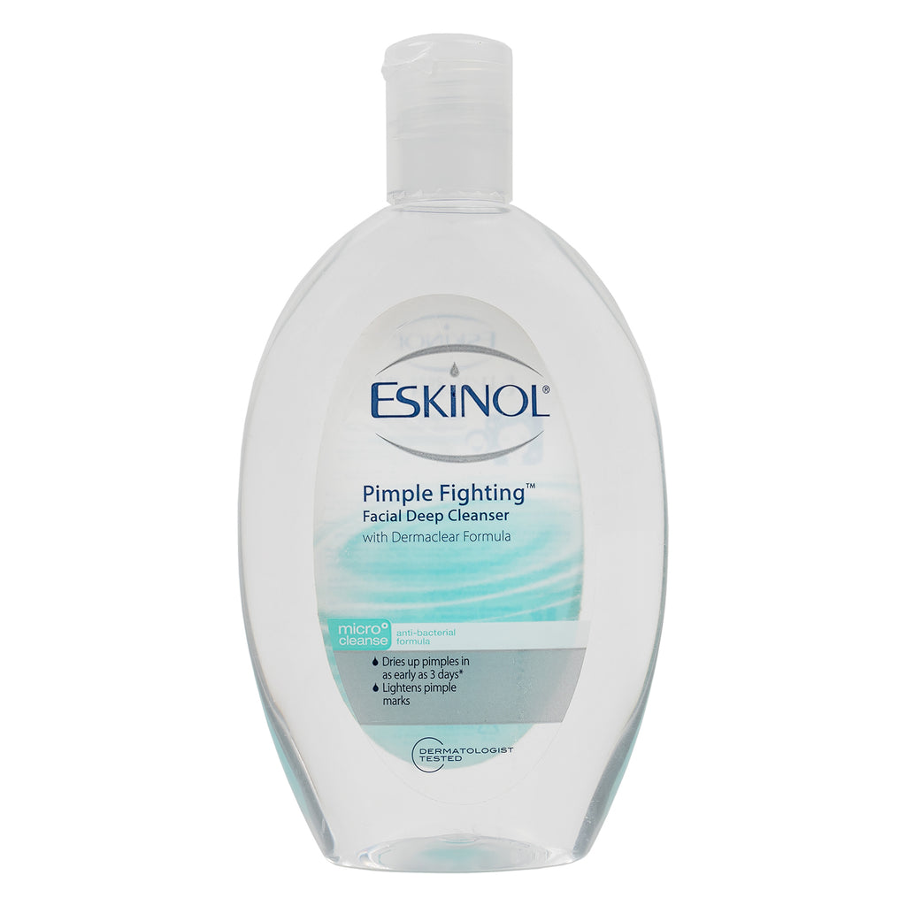 Eskinol Pimple Fighting Facial Deep Cleanser225ml-Dermaclear