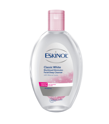 Eskinol Classic White Facial Deep Cleanser 225ml-Blackhead